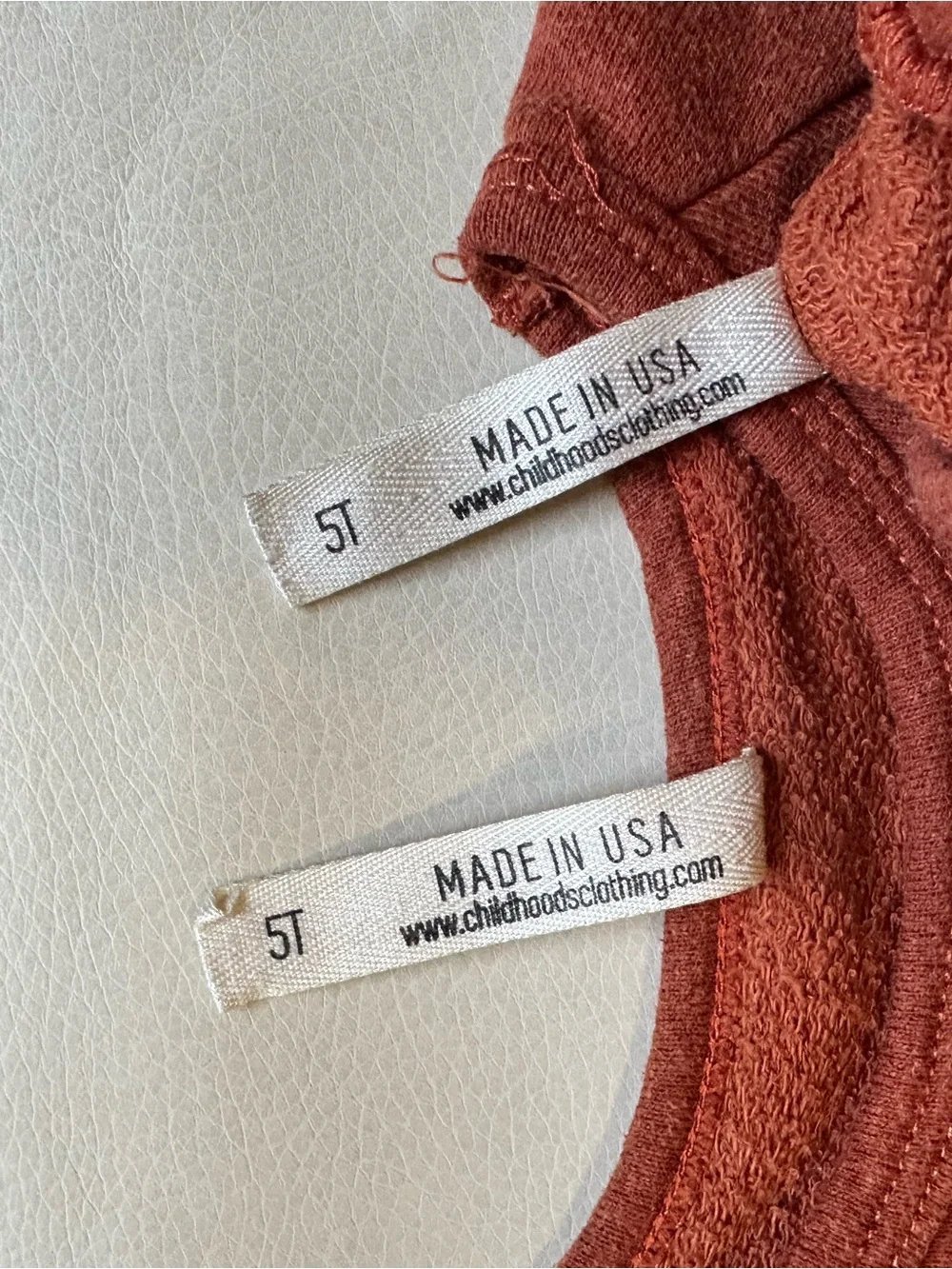 Childhoods Clothing matching cinnamon